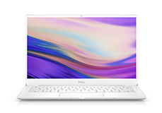 全新XPS 13 13.3英寸微边框轻薄本 XPS 13-9380-R1705W非触控笔记本电脑(i7-8565U Windows 10 家庭版 8G 256G SSD UHD显卡)白色